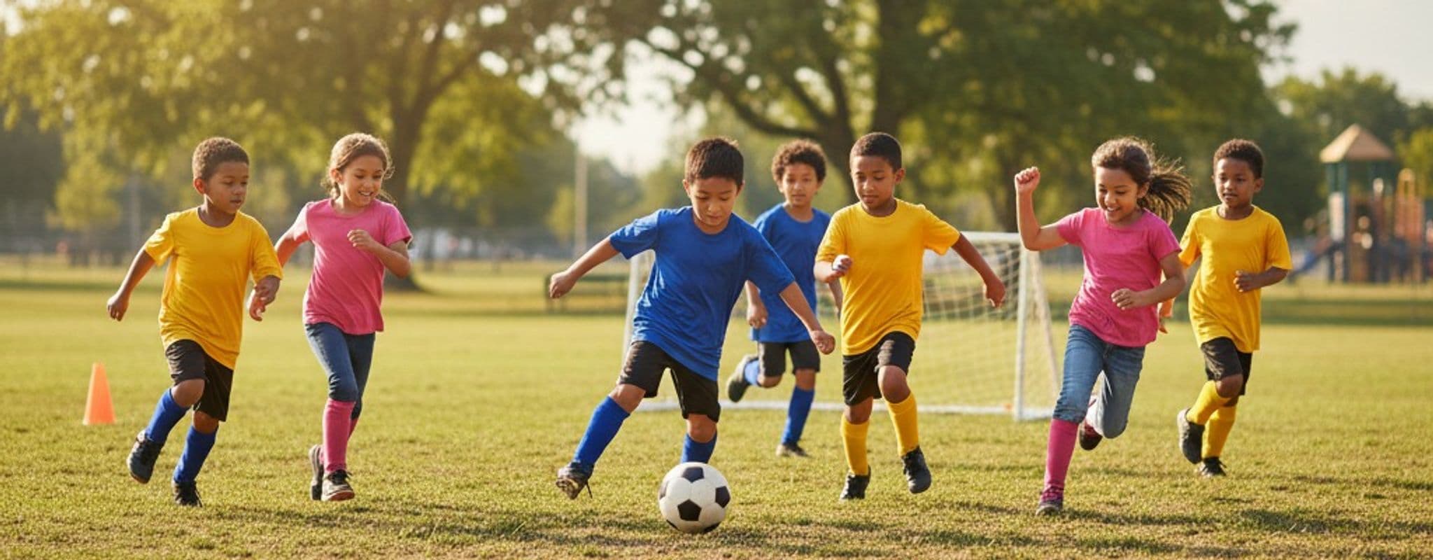 Best portable backyard soccer goals for kids with training accessories